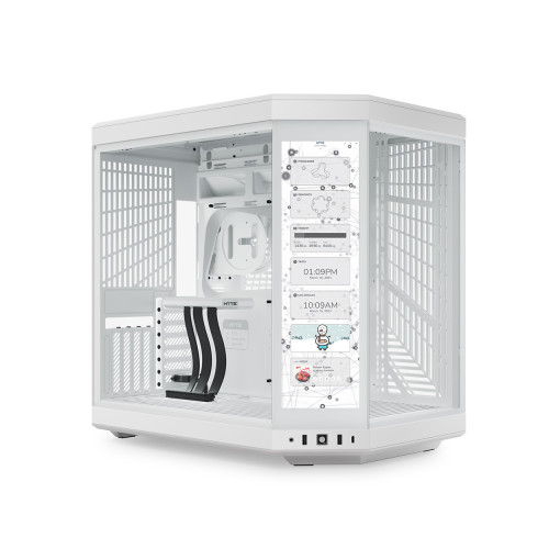 HYTE Y70 White | Touch Screen