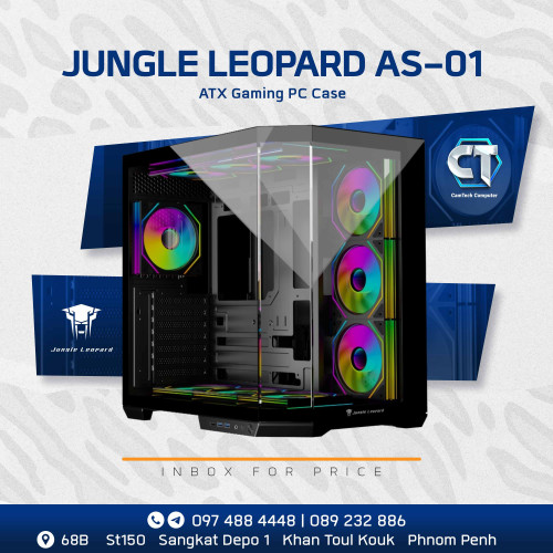 JUNGLE LEOPARD AS-01 BLACK