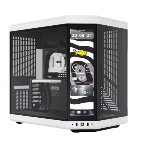 HYTE Y70 Black-White | Touch Screen