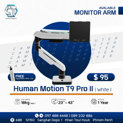 Human Motion T9 Pro II  (White)