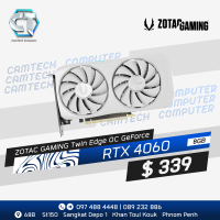 ZOTAC Gaming Twin Edge OC RTX 4060 8G GDDR6 ZOTAC Gaming Twin Edge OC RTX 4060 8G GDDR6