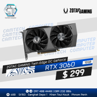 ZOTAC Gaming Twin Edge RTX 3060 12G GDDR6 ZOTAC Gaming Twin Edge RTX 3060 12G GDDR6