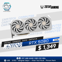 ZOTAC Gaming Solid RTX5080 16G GDDR7 White ZOTAC Gaming Solid RTX5080 16G GDDR7 White