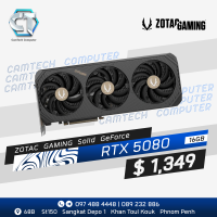ZOTAC Solid Gaming RTX5080 16G GDDR7 ZOTAC Solid Gaming RTX5080 16G GDDR7